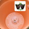 20Pcs Flower Pot Bottom Mesh Gasket Fixed Wing Design Strong Toughness Improving Drainage Flower Mesh Gasket Garden Supplies
