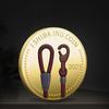 Color UV Shiba Inu Coin Virtual Bit Commemorative Coin Digital Virtual Currency Gold Coins, Christmas gift, Stocking stuffers