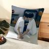 Cushion Cover Silky Short Plush Home Sofa Cushion Cover - Invisible Zipper Home Decoration A Breeze Of Love