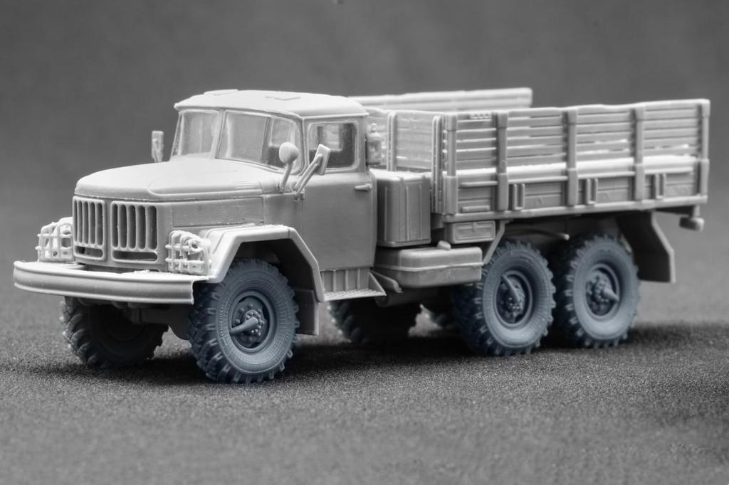 Truck Wheel Set Plastic Model Parts SCXWM72001S Scale-X 1/72 ZiL-131 Weight-Deforming (7 Pieces) (for ICM) (Military Vehicle)