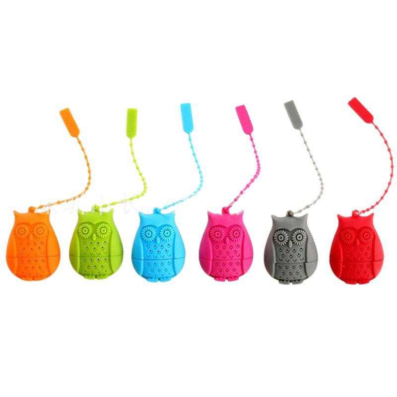 Creative Silicone Owl Tea Infuser and Strainer