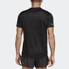 Adidas T Shirts Men's Black Crew Neck Moderate Straight Fit CG1953