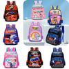 New Cartoon Kindergarten Backpack Waterproof And Durable Large Capacity Suitable For 3-8 Year Old Children Nylon Material 14-inch Size 20-35l Capacity
