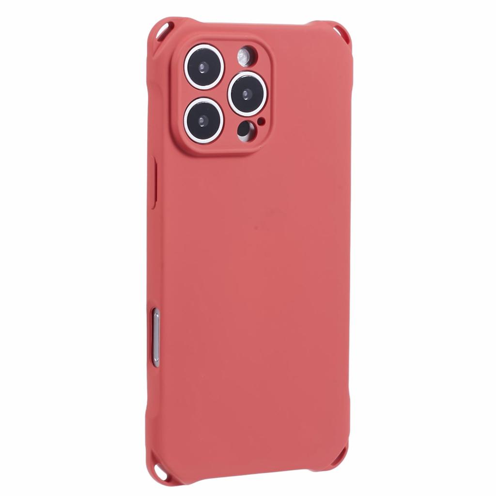For iPhone 16 Pro Case Four Corners Fall Protection TPU Back Cover