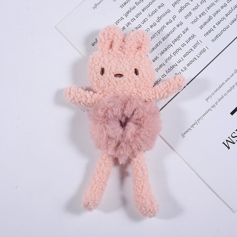 

Милый зимний плюшевый мультяшный лягушонок, медвежонок, резинка для волос, женские, для девочек, детские, эластичные резинки для волос, аксессуары, кольцо для волос, веревка, головной убор, украшения 13x20 cm