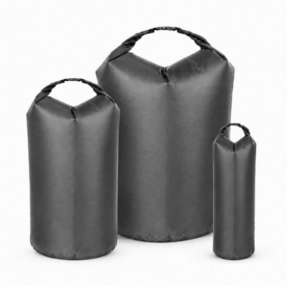 Taffeta Fabric Roll Top Sack 8L/40L/70L/8L+40L+70L Lightweight Storage Pouch  Rafting