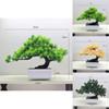 Faux Pine And Branches Decorative Plant For Garden And Living Room