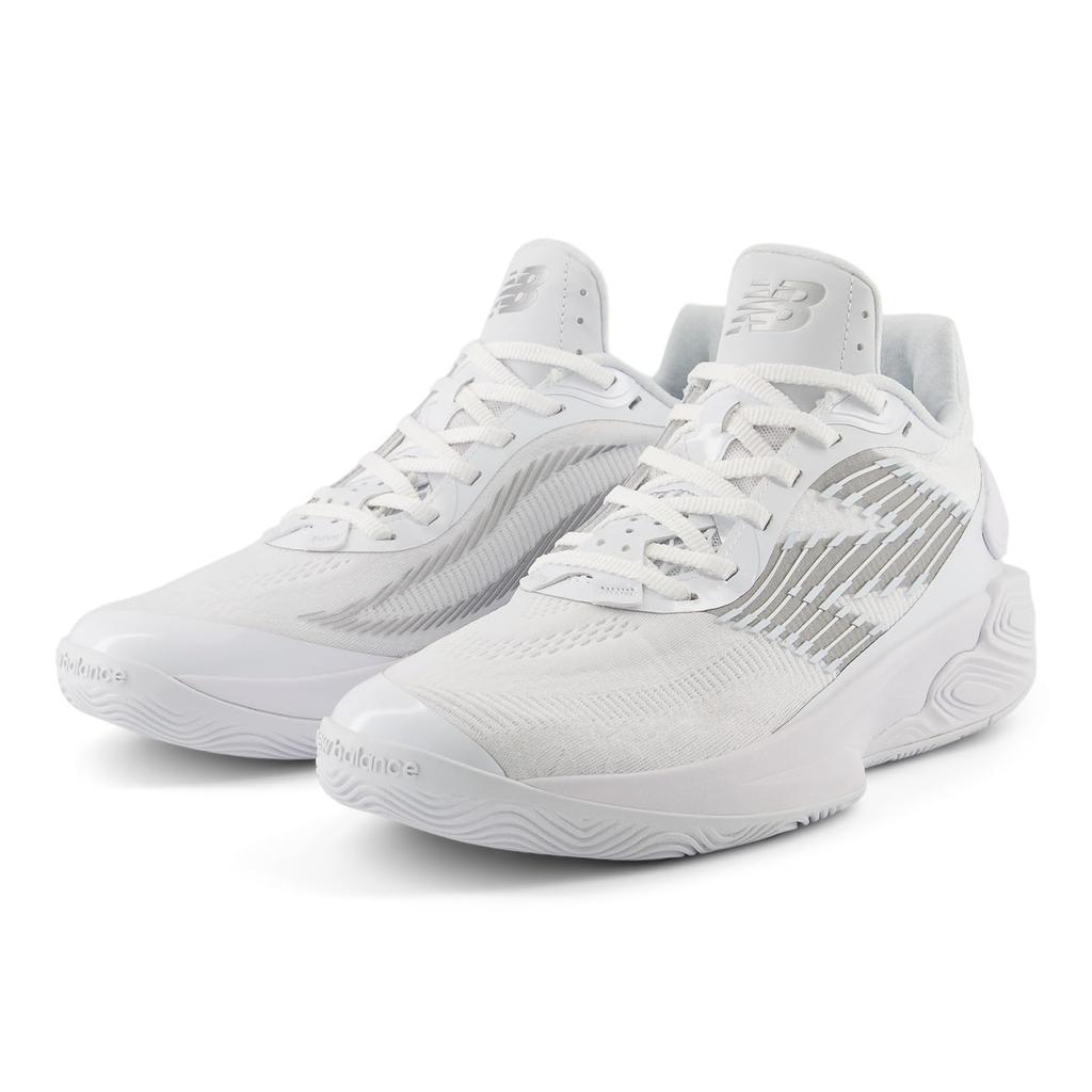 New Balance FuelCell TWO WXY V5 Basketball Shoes WT5 Size 2E (BB2WY), Lightweight, Wide, (TRIPLE WHITE), 25.5 Cm,