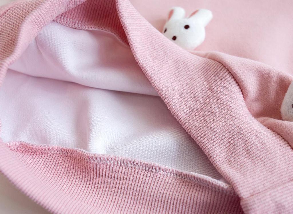 Korean Style Cartoon Hoodie for Kids – Cute Autumn Winter Jacket