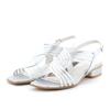 HIMIKO/Himiko/Cross Mesh Low Heel Sandals/651202 Silver 240
