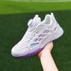 New children's rotating buckle football training shoes TF broken nails boys and girls students training shoes