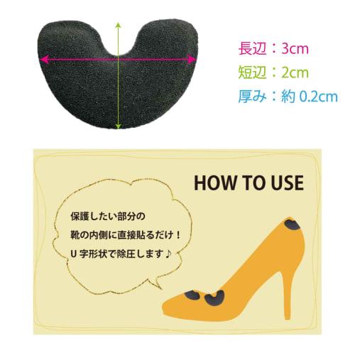 () Cushion Point to Prevent Blisters