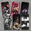 Bungo Stray Dogs Double Black Soft Phone Case for Xiaomi Redmi Note 12 13 14 15 Pro Plus 11 12S 11S 11T 10 4G Black Cover Back S
