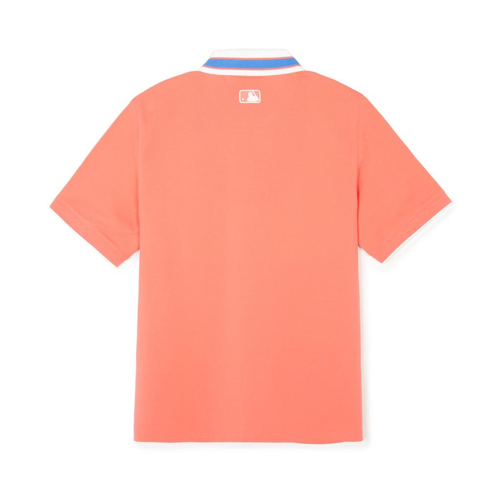 New MLB Cleveland Guardians Polo Shirt Women's Coral 3FPQB0343-45COD