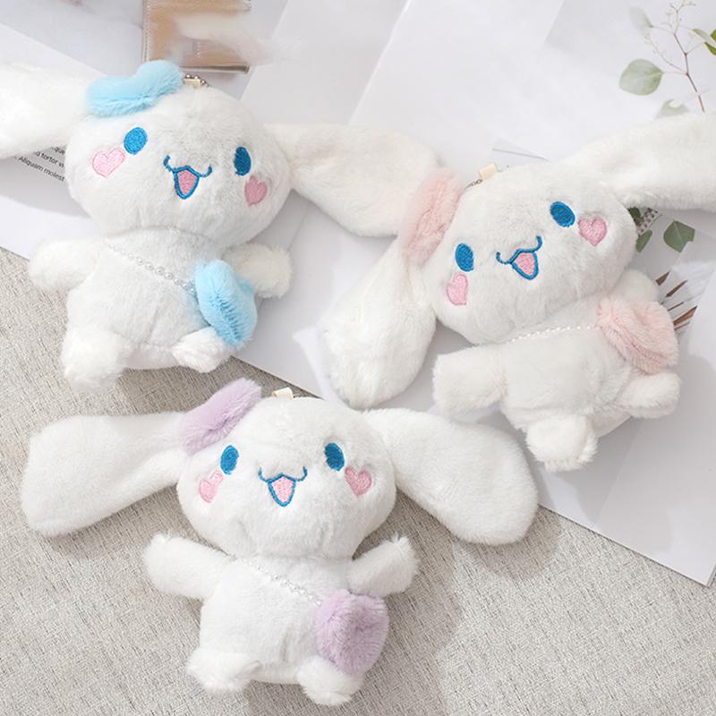 Cute Cinnamon Plush Keychain Kawai Cinnamon Plush Toy Keychain 12Cm Cartoon Plush Pendant Cotton Filling Gift