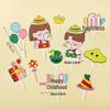 Children's Candy Box: Cartoon Cake & Bobo Cup Decoration for Boys and Girls