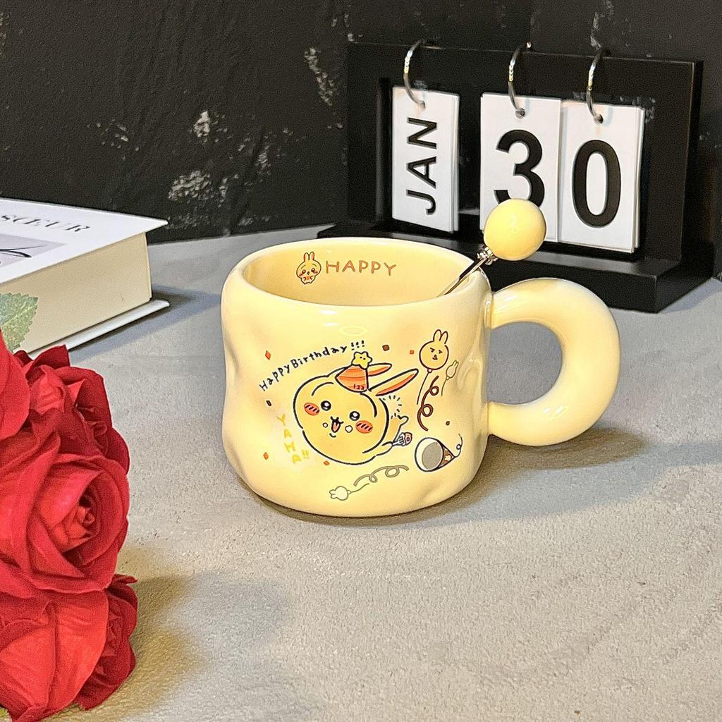 Chiikawa Usagi Cup: Girly Heart Birthday Gift for Friends, Boyfriends, or Sisters