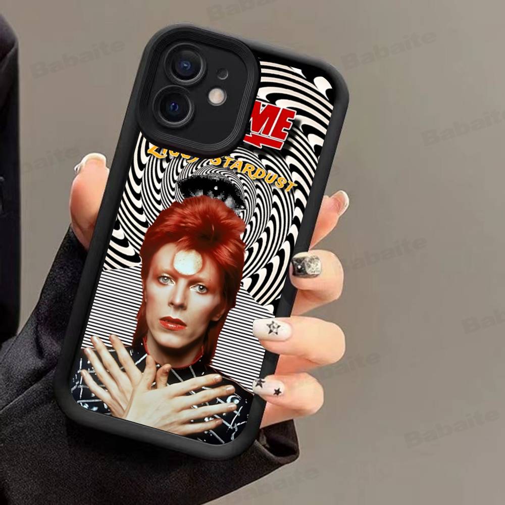 Classic D-DavidS Singer B-BowieS Phone Case For IPhone 17 16 15 14 13 12 11 Air Plus Pro Max Soft Back Cover