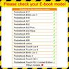 Slim Soft Silicone Back Cover For PocketBook 617 606 616 627 LE 632 Plus Aqua 628 633 Color 7" eBook Shockproof Protective Case