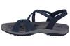 Skechers Reggae Slim - Turn It Up, Womens Navy Sandals