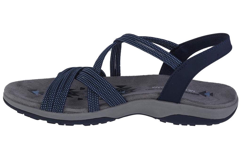 Skechers Reggae Slim - Turn It Up, Womens Navy Sandals
