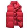 Down Cotton Jacket, Vest, Autumn and Winter Men's Coat, Thick and Oversized Sleeveless Cotton Jacket, Warm Vest for Men