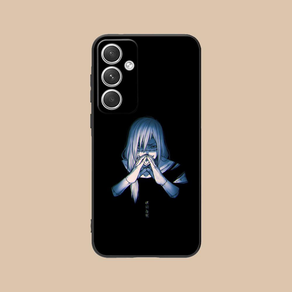 JJK Mahito Phone Case for Samsung Galaxy S26 S25 S24 S23 S22 S21 S20 Note20 Plus FE Ultra Soft TPU Shockproof Cover