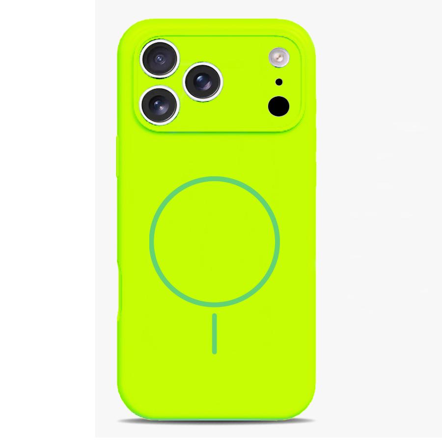 Liquid Silicone Phone Case for Magsafe Mag Safe Iphone 17 Air 16 Pro Max 15 Plus 14 13 12 Pro 17Pro 16Pro 15Pro Magnetic Protective Black Phone Cover