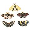 Exquisite Butterfly Brooch With Elegant Rose Flower And Insect Design For Fashionable Accessories
