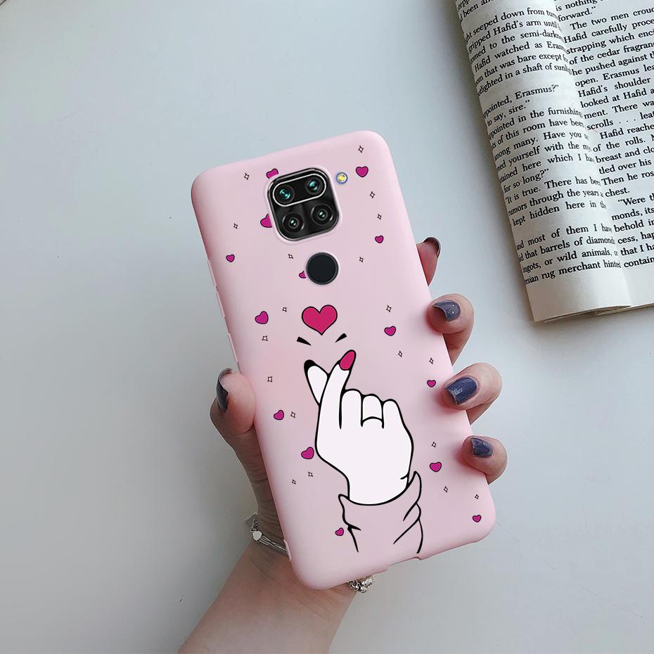 Case For Xiaomi Redmi Note 9 Case Soft TPU Silicon Cover Xiaomi Xiomi Redmi Note 9 Note9 RedmiNote9 Phone Back Cases Cover Funda