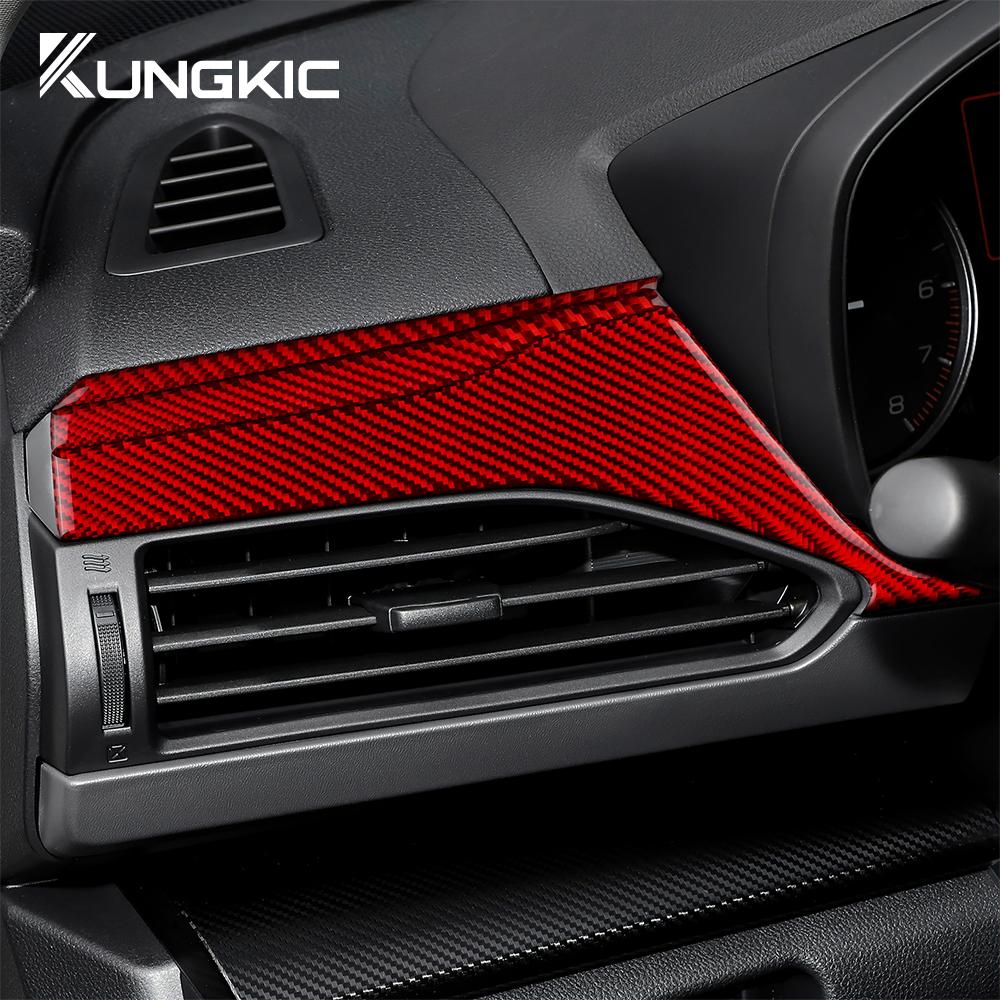 Real Soft Carbon Fiber Sticker For Subaru Crosstrek Impreza 2025 2025 WRX 2025-2025 RHD LHD Car Dashboard Panel Interior Trim