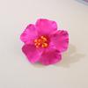 Handcrafted Floral Hair Clip for Beach Vacations - Updo Side Clip with Duckbill Design