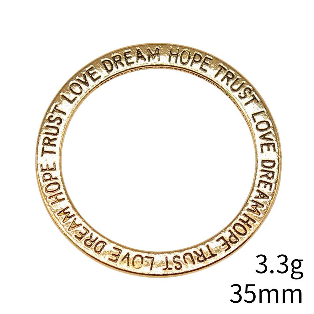 Christmas Decorations Jewelry Findings Hollow Circle Connector Accessories Parts Audience Accessories For Women Necklace And Earrings