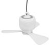 Hanging Ceiling Fan USB Silent Space Saving Portable Ceiling Fan for Dormitory Outdoor Camping