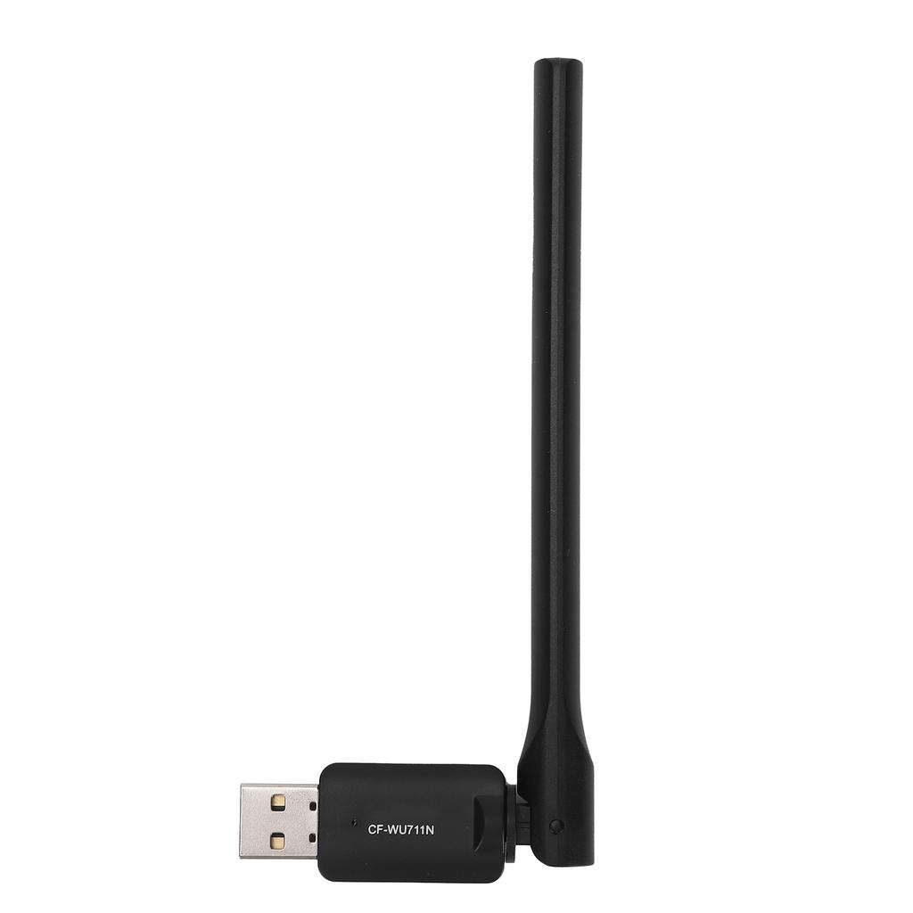 WiFi Adapter 150Mbps 2.4GHz USB Wireless Network Card for Data Transmission Home Office Desktop Laptop