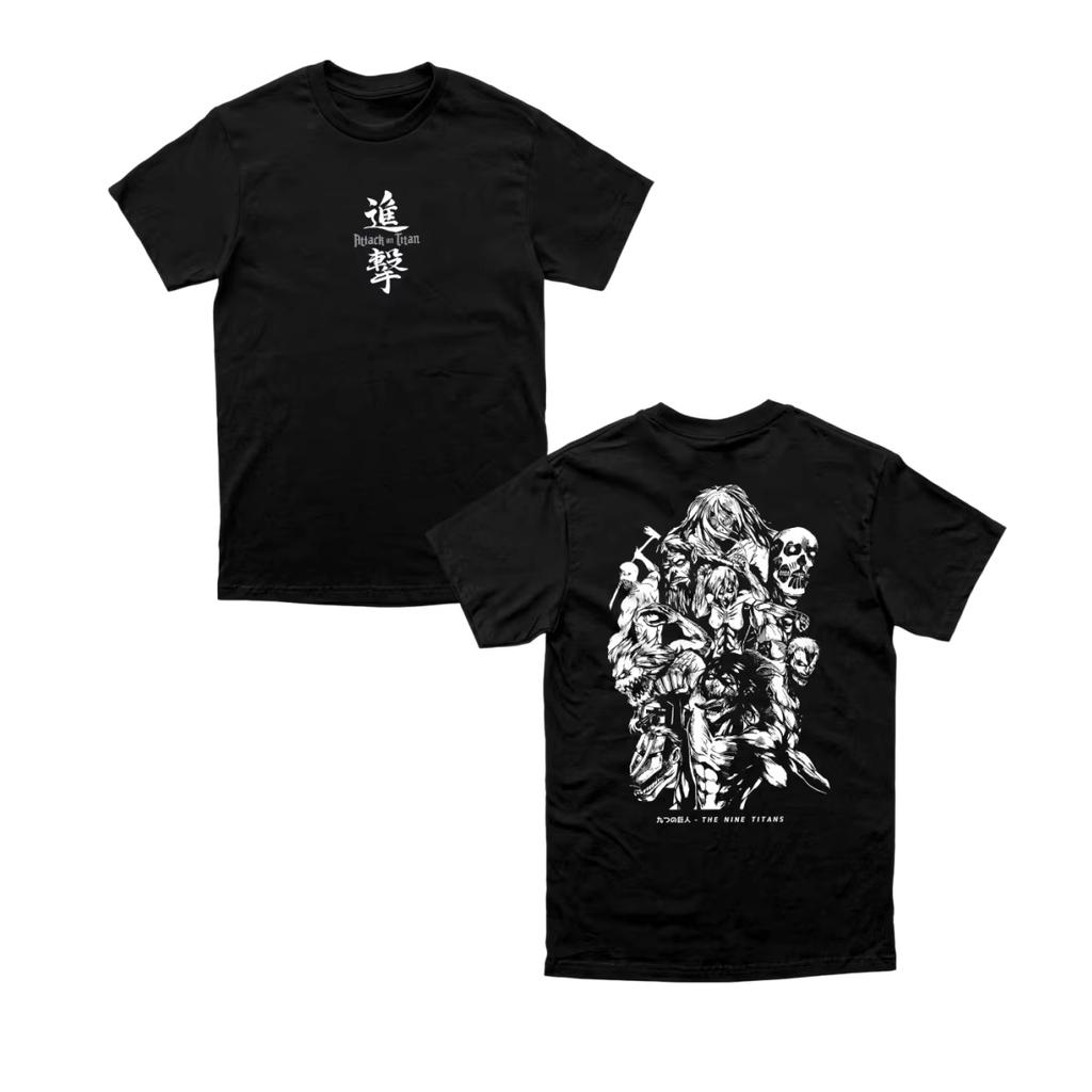 Attack On Titan Graphic Cotton UnisexShortSleeve Unisex Oversized Tshirt Trend Leisure Luxury Selling Popular High Quality