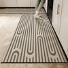 Waterproof PVC Kitchen Rug Non-slip Oil-proof Floor Mat Long Carpet Japanese Home Decoration Foot Mats
