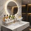 No Drill Bathroom Storage Rack Plastic Bathroom Sink Shelf Faucet Storage Shelf  for Kitchen