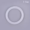 Coffee Rubber Ring Gasket Filter Kit Gasket Seal Silicone Rubber for Moka Pot Espresso Machine Parts