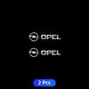 Metal emblem Auto Decor Decals Car Window Wiper Stickers For Opel Corsa Astra Insignia Vectra Zafira Meriva Mokka Grandland IC4