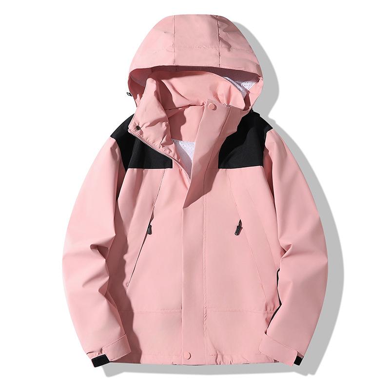 Outdoor Sports Fashion Jacket Spring and Autumn Men's and Women's Mountaineering Clothing Travel Hooded Jacket
