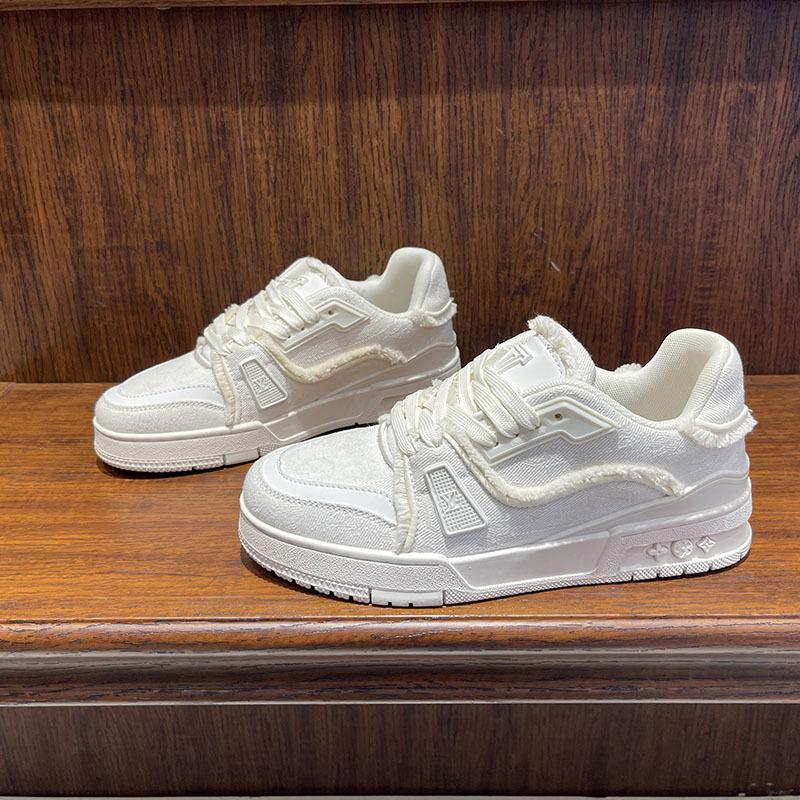 

Shiban обувь летняя обувь мода спорт молодежь воздухопроницаемость 36 sneaker size грязно-белый