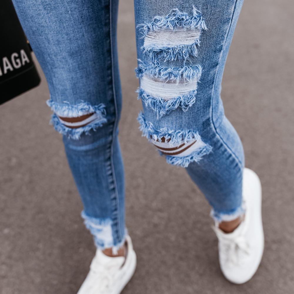 Pantaloni in denim da donna per dimagrire dimagrante con acqua lavata e  fori acquista in modo economico — spedizione gratuita, recensioni reali con  foto — Joom