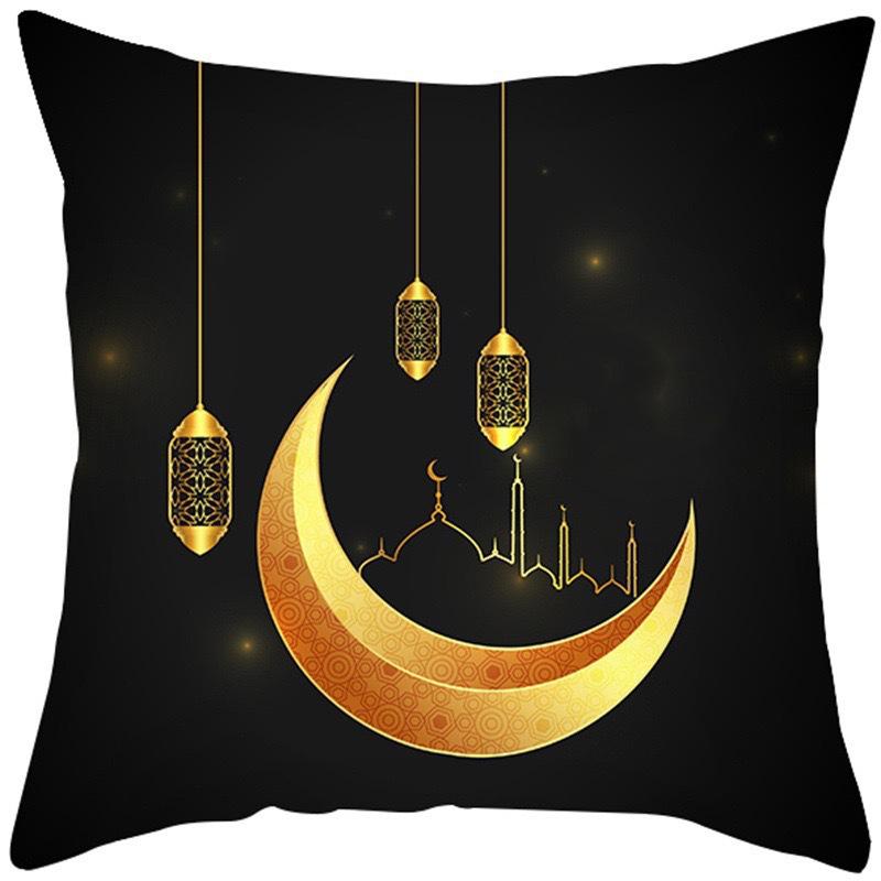 Poszewka na poduszkę z wzorem lampionu nowiu, dekoracja atmosfery domu, poszewka na poduszkę, poszewka na poduszkę na sofę/łóżko