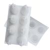 Silicone Pinecone Mousse Cake Mold 8 Holes Non-Stick DIY Baking Molds High Temperature Resistance Easy To Clean