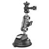 Vehicle Window Windshield Camera Mount 360 Adjustable Car Suction Cup Mount Holder 1/4 Inch for GoPro   Action Camera