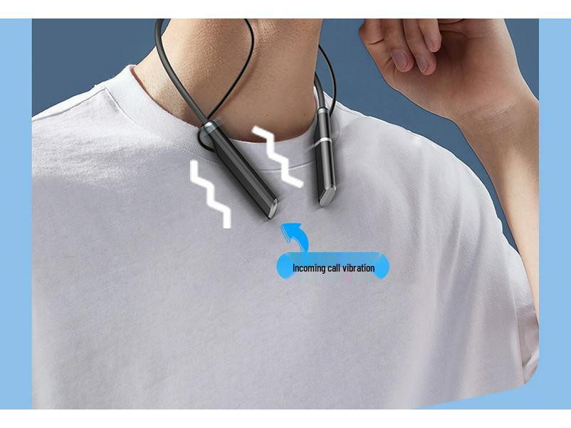 Wireless Bluetooth Neckband Earbuds: Sports In-Ear, Noise-Cancelling, Long Battery Life, New Model