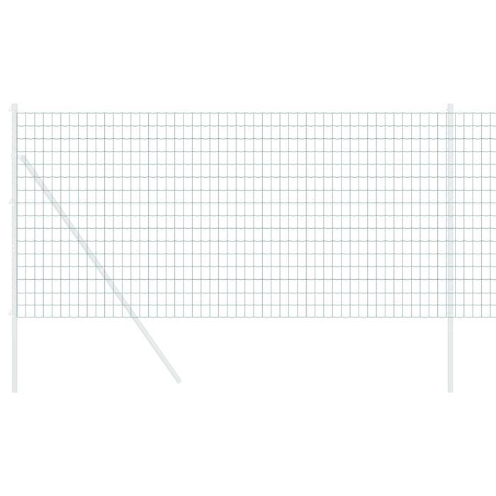 VidaXL Clôture Euro Verte 1.4x10 m Acier 42004343