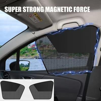 Auto Sonnenschutz UV-Schutz Autovorhang Auto Fenster Sonnenschutz Heckscheibe Netz Sonnenblende Sommerschutz Fensterfolie