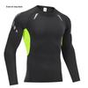 Men's Quick-Dry Long Sleeve Sports Shirt: Basketball, Running, Cycling, Fitness Wear, High Elastic & Breathable.